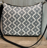 KATE SPADE SIGNATURE SPADE FLOWER PVC LARGE CROSSBODY  NAVY KK148