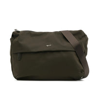 AGNES B CROSSBODY TRAVEL BAG  FROM JAPAN NYLON BAG N566VN01 GREEN BOUTIQUE COLLECTION
