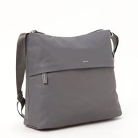 AGNES B CROSSBODY TRAVEL BAG  FROM JAPAN NYLON BAG N566VN01 GREY BOUTIQUE COLLECTION