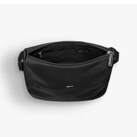 AGNES B CROSSBODY TRAVEL BAG  FROM JAPAN NYLON BAG N566VN01 BLACK BOUTIQUE COLLECTION