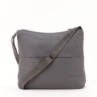 AGNES B CROSSBODY TRAVEL BAG  FROM JAPAN NYLON BAG N566VN01 GREY BOUTIQUE COLLECTION