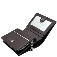 COACH SNAP WALLET IN BLACK CN383 PATENT LEATHER