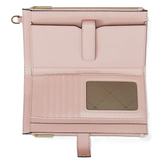 MICHAEL KORS WOMEN'S JET SET LARGE OMBRÉ SIGNATURE LOGO WRISTLET 35S5STVW3V POWDER BLUSH / PWD BLUSH