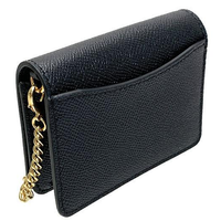 COACH MINI WALLET ON A CHAIN C0059 BLACK WOC