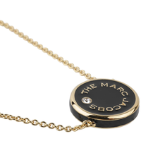 MARC JACOBS M0017167 001 THE MEDALLION BRACELET BLACK / GOLD REVERSIBLE