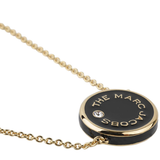 MARC JACOBS M0017167 001 THE MEDALLION BRACELET BLACK / GOLD REVERSIBLE