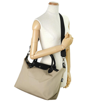 LONGCHAMP LE PLIAGE ENERGY TOP HANDLE BAG L CANVAS – L1515 1515 HSR 299 ARGILLA LIGHT BROWN