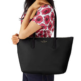 KATE SPADE KITT MEDIUM NYLON  TOTE KC455 BLACK