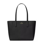 KATE SPADE GWEN MEDIUM TOTE BAG  BLACK TOP ZIP KP070