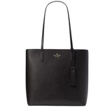 KATE SPADE JANA TOTE BAG  BLACK K8150 TOP ZIP