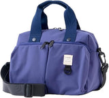 ANELLO FROM JAPAN CROSSBODY BOSTON BAG 10 POCKET BLUE