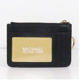 MICHAEL KORS JET SET TRAVEL SMALL QUILTED COIN POUCH 35R4GTVP1V BLACK
