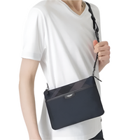BLUE LABEL / BLACK LABEL CRESTBRIDGE CORDURA BALLISTIC SACOCHE NAVY 51130300-28
