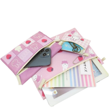 MIFFI FROM JAPAN MIFFY STRAWBERRY TRIPLE FLAT POUCH SET