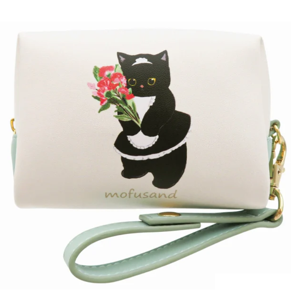 MOFUSAND FROM JAPAN MOFUSAND MINI MINI POUCH (KURONEKO)