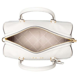 MICHAEL KORS SIGNATURE TRAVEL MEDIUM DUFFLE SATCHEL LIGHT CREAM MULTI