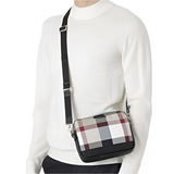 BLUE LABEL / BLACK LABEL CRESTBRIDGE NYLON OXFORD CRESTBRIDGE CHECK MINI SHOULDER BAG 51137408-42 BEIGE