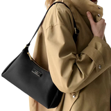 KATE SPADE CARTER NYLON SMALL SHOULDER BAG - BLACK KL967