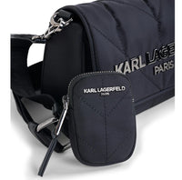 KARL LAGERFELD VOYAGE LOGO CROSSBODY LH3EE4CC BLACK