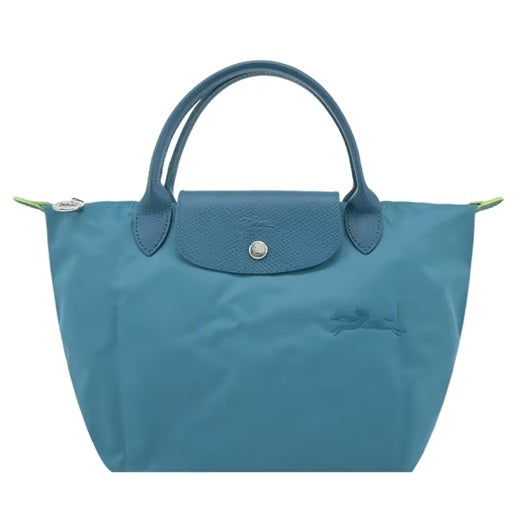 LONGCHAMP LE PLIAGE CLASSIC L1621 1621 919 P89 SMALL TOTE SHORT HANDLE BLUE