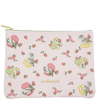 MOFUSAND FROM JAPAN MOFUSAND FLAT POUCH (SWEETS BLOSSOM PINK)