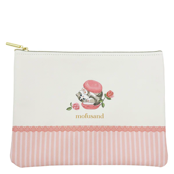 MOFUSAND FROM JAPAN MOFUSAND CARD HOLDER (SWEETS BLOSSOM IVORY)