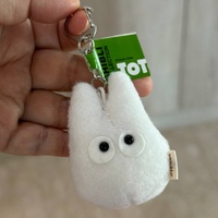STUDIO GHIBLI FROM JAPAN MY NEIGHBOR TOTORO FLUFFY KEYCHAIN SMALL TOTORO