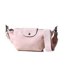 LONGCHAMP LE PLIAGE XS CROSSBODY BAG 10212 987 542 NUDE (LIGHT PINK) FULL LEATHER