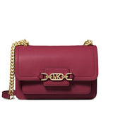 MICHAEL KORS HEATHER LARGE LEATHER SHOULDER BAG 30S2G7HL3L TERRACOTTA RED