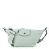 LONGCHAMP LE PLIAGE XS CROSSBODY BAG 10212 987 M07 FULL LEATHER VERVAIN