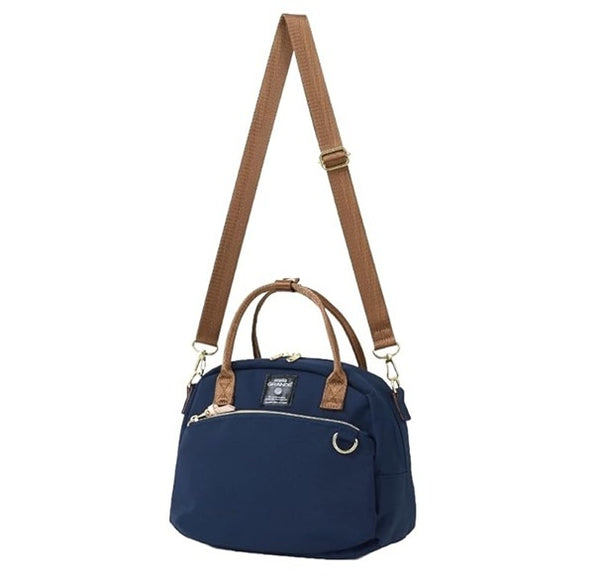 ANELLO FROM JAPAN CROSSBODY HANDBAG BAG NAVY 7 EXTRA POCKET