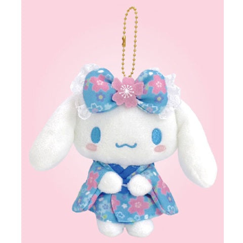 SANRIO CINNAMOROLL HOUNDSTOOTH KIMONO MASCOT