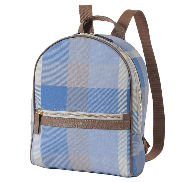 BLUE LABEL CRESTBRIDGE CHECK BACKPACK   FROM JAPAN  BLUE