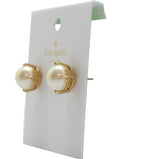 KATE SPADE PEARL GUM DROP STUD EARRINGS O0RU1011 CREAM