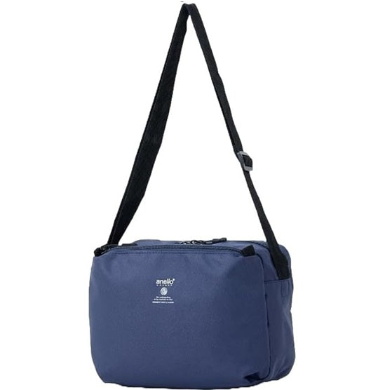 ANELLO FROM JAPAN CROSSBODY BAG SQUARE NAVY BLUE