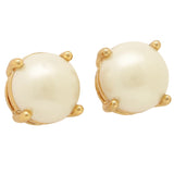 KATE SPADE PEARL GUM DROP STUD EARRINGS O0RU1011 CREAM