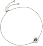 COACH OPEN CIRCLE SLIDER BRACELET 67072 SILVER