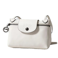 LONGCHAMP LE PLIAGE XTRA MINI CROSSBODY FULL LEATHER 10188 987 037 off WHITE ECRU PAPER