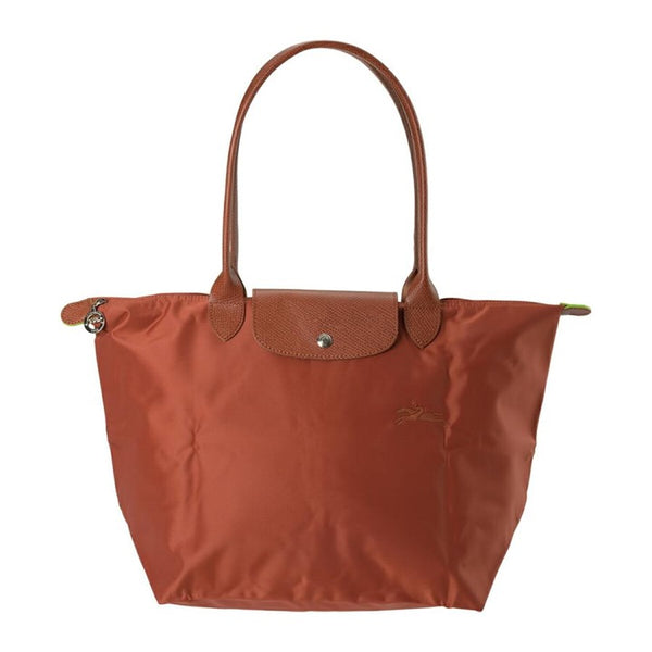 LONGCHAMP LARGE LONG HANDLE SHOPPING BAG LE PLIAGE CLASSIC 1899 L1899 919 404  BRICK CHESNUT