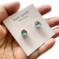 KATE SPADE NEW YORK WBR00464  COBALT BLUE TREASURE TROVE STUDS