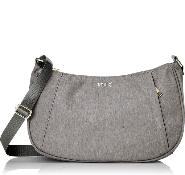 ANELLO FROM JAPAN CROSSBODY SHOULDER BAG DUMPLING IN GREY
