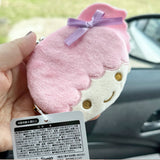 SANRIO PLUSH FACE COIN PURSE KISSLOCK  CARAGAMA POUCH SMALL - LALA