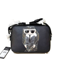 KARL LAGERFELD PARIS LEGACY MAYBELLE CAMERA CROSSBODY BAG