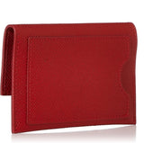 FERRAGAMO CARD HOLDER VARA RIBBON  CALF LEATHER RED