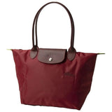 LONGCHAMP LE PLIAGE LONG HANDLE CLASSIC 2605 089  P87 MEDIUM BORDEAUX BURGUNDY DARK RED