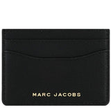MARC JACOBS DAILY CARD CASE IN M0016997 BLACK GRAIN LEATHER