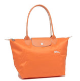 LONGCHAMP LE PLIAGE CLUB 2605 619 P34 L2605 MEDIUM TOTE LONG HANDLE ORANGE