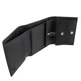 GUCCI SOHO SMALL LEATHER TRIFOLD WALLET BLACK 598207 BOXED