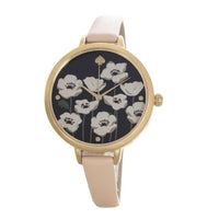 KATE SPADE BOXED NEW YORK METRO FLOWER WATCH AND EARRING ksw90118