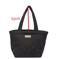 MARC JACOBS QUILTED NYLON TOTE BAG IN BLACK M0016680 LARGE